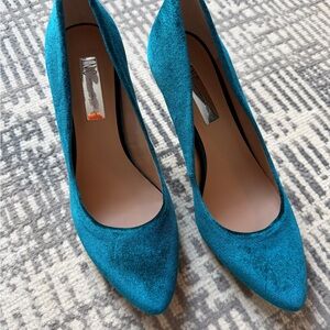 INC International Concepts Teal Heels